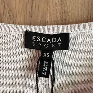 Escada Sport knitted shirt dress in light Lavender color